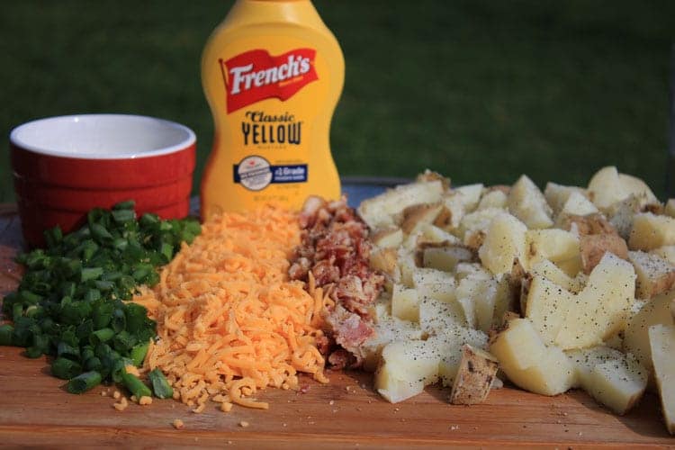 easy loaded potato salad