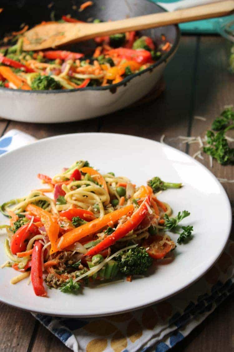 Cook zoodles irongaret