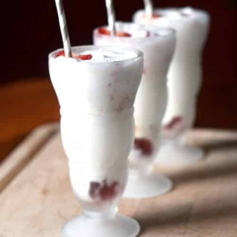 Strawberry Ice Cream Soda