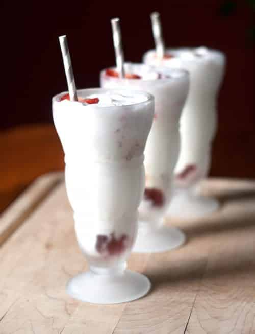 Strawberry Ice Cream Soda