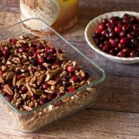 Cranberry Pecan Baked Oatmeal