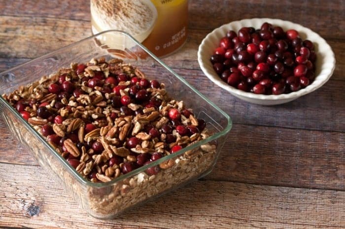 Cranberry Pecan Baked Oatmeal
