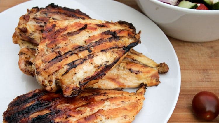 Dijon grilled chicken