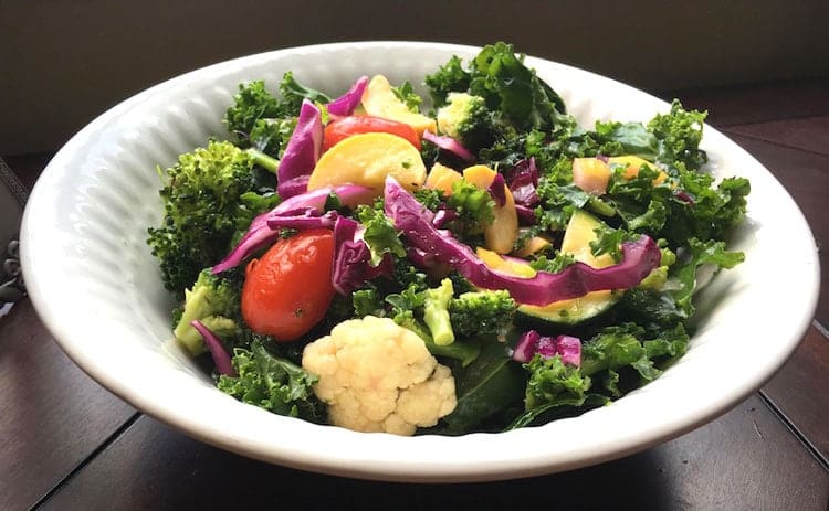 Cauliflower-and-Kale-Salad