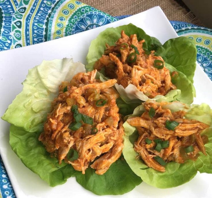 Easy Buffalo Chicken Lettuce Wraps Recipe