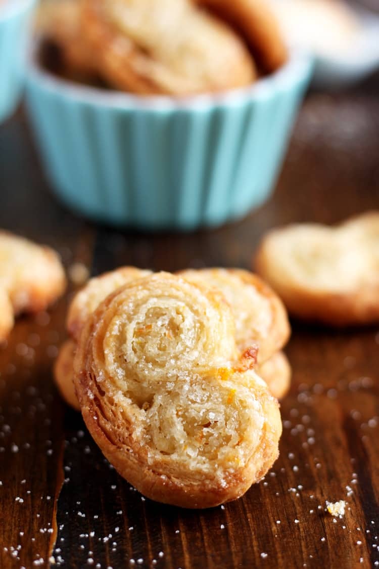 Whip up this easy clementine palmiers in less than half an hour. You can even customize the citrus sugar with orange, lemon, grapefruit, anything!