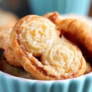 Whip up this easy clementine palmiers in less than half an hour. You can even customize the citrus sugar with orange, lemon, grapefruit, anything!