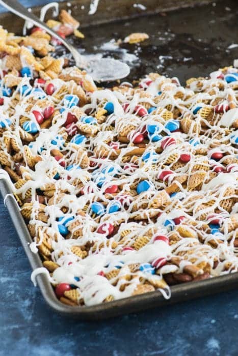 Patriotic Party Snack Mix