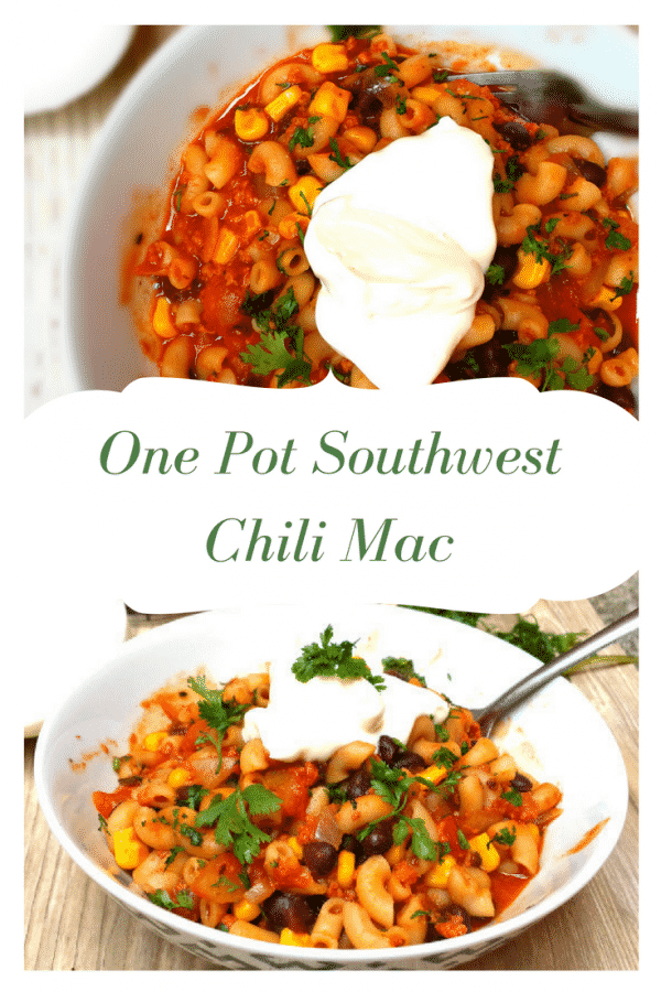 One Pot Southwest Chili Mac