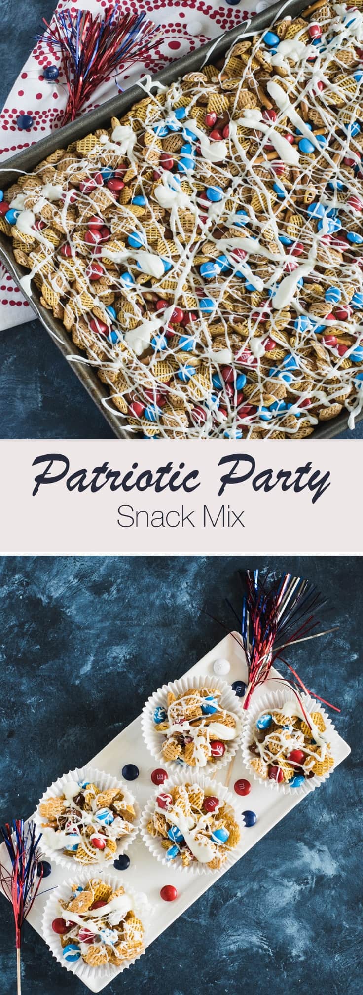 Patriotic Party Snack Mix 