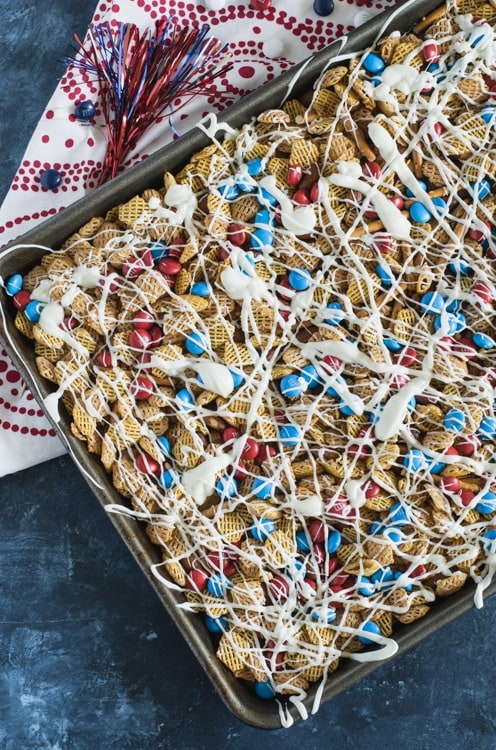 Patriotic Party Snack Mix