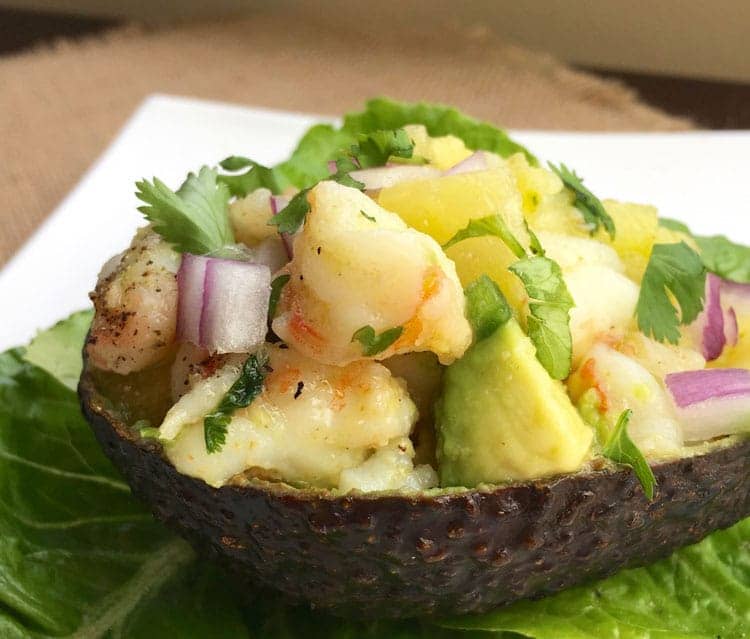 delicious stuffed avocados