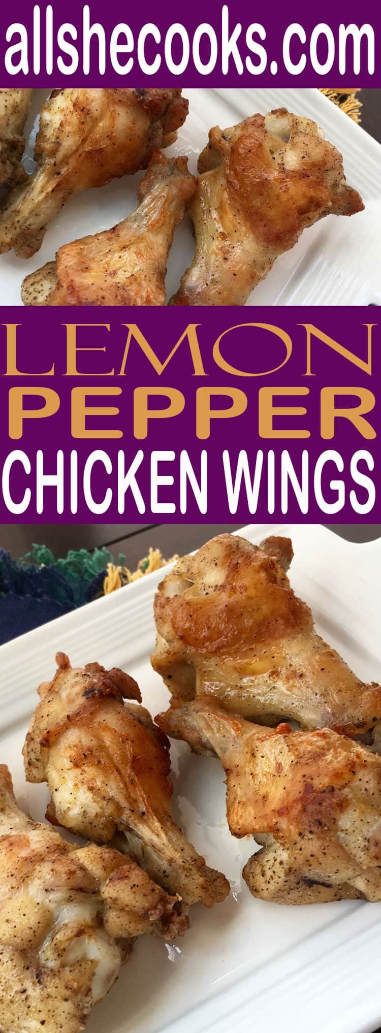 Once you try this tasty lemon pepper seasoning for our Lemon Pepper Chicken Wings you will wonder why you haven't tried it before. It is just that good. Great for an easy dinner for baked chicken wings.