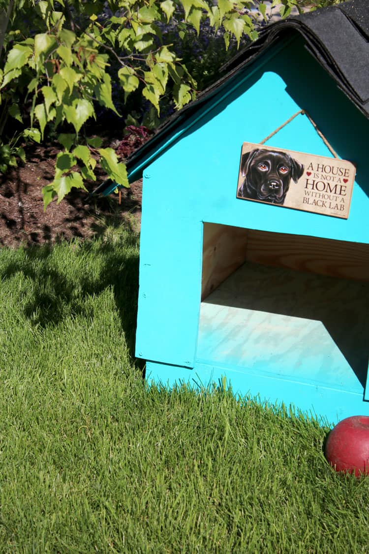 How to Build a Dog House - Adding Shingles to a Dog House
