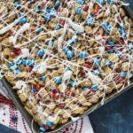 Permalink to: Patriotic Party Snack Mix red white and blue party mix