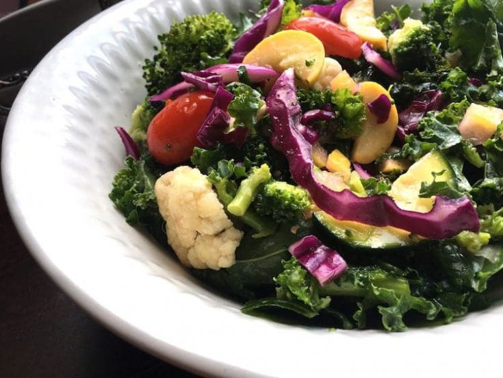 Best Recipe Cauliflower Kale Salad for a Superfood Salad