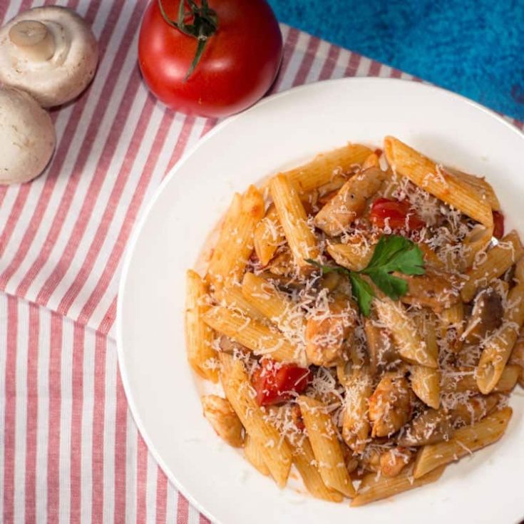 Instant Pot Tomato Chicken Penne
