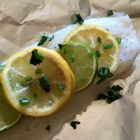 Citrusy Baked Orange Roughy in Foil Packets - Foil Packet Cooking Method