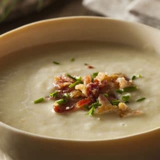You will love this Creamy Chicken Leek Soup recipe that is made in the Instant Pot. You can serve it chunky or use an immersion blender to blend it up until smoother.
