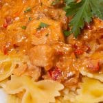 Permalink to: Instant Pot Creamy Tomato Chicken Dinner Recipe