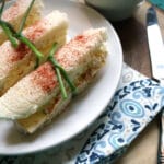 Permalink to: Deviled Egg Ribbon Sandwiches - Easy Finger Sandwich Recipe lunch ideas sandwiches
