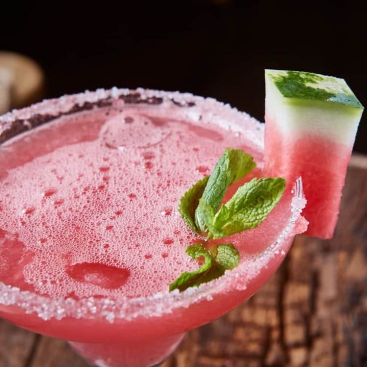 Easy Spiced Margarita Recipe - Watermelon Margarita