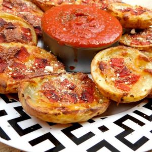 Pepperoni Pizza Potato Skins