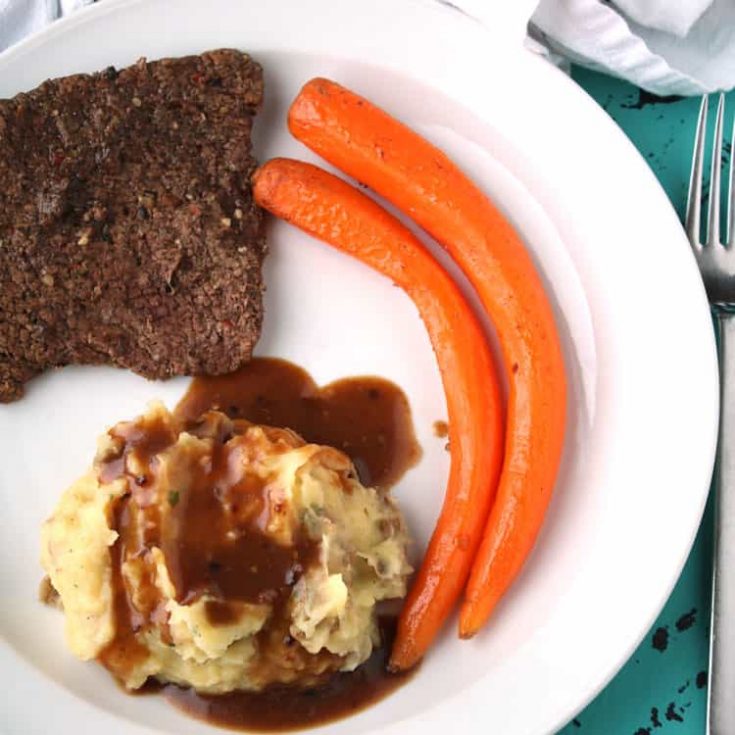 Instant Pot Cube Steak and Mashed Potatoes