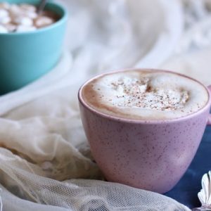 Tired of the same old store bought cocoa pack? Try this easy homemade Spiced Hot Chocolate with nutmeg and cinnamon, and stay sweet this holiday season!