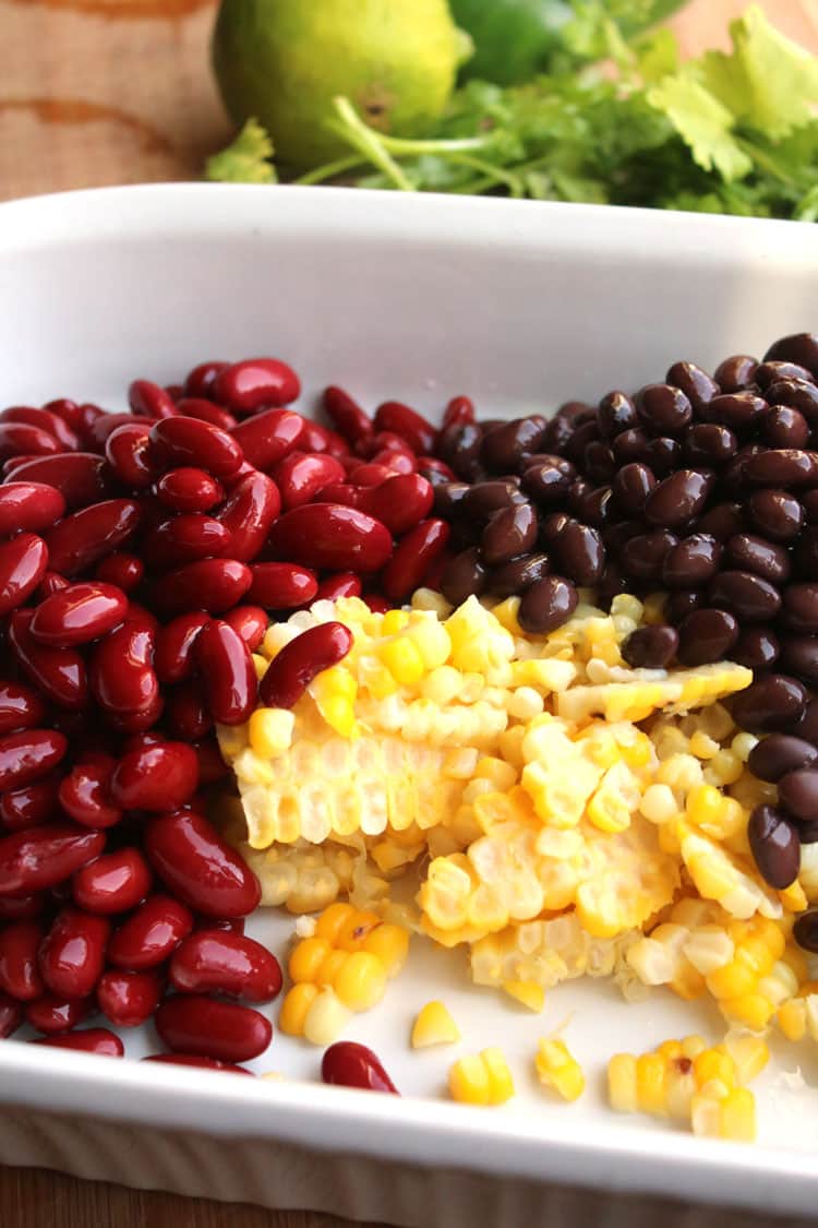 easy corn and bean salad recipe