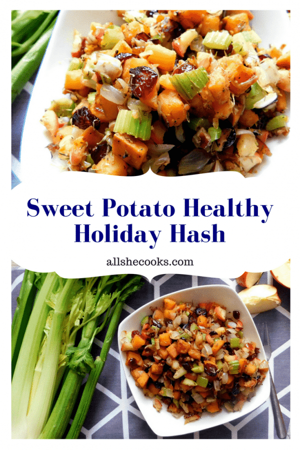 Sweet Potato Healthy Holiday Hash
