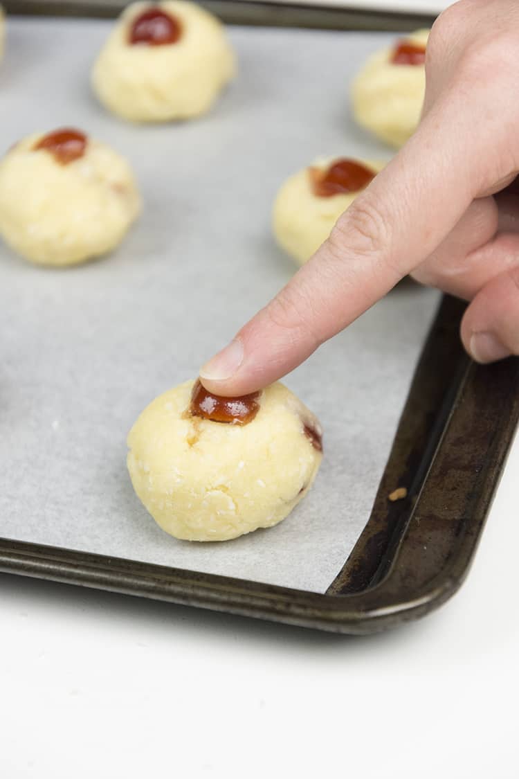 Almond Cherry Coconut Cookies