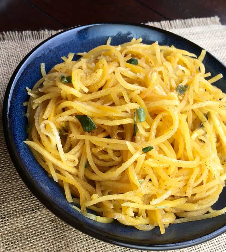 easy butternut squash noodles