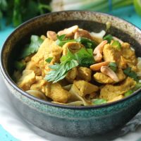 Chicken Curry with Noodles