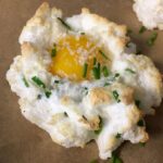 Permalink to: Keto Egg Recipe - Asiago Cheese Cloud Eggs easy breakfast recipe