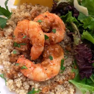 lemon garlic shrimp