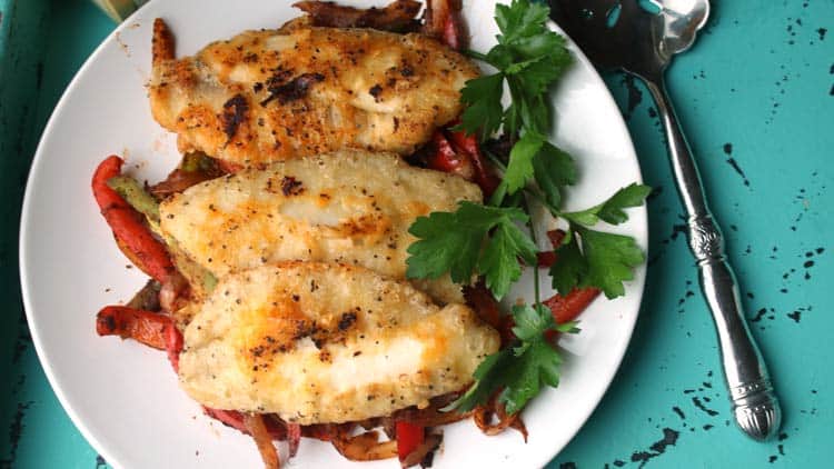 easy tilapia skillet dinner