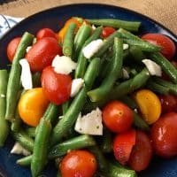 Easy Green Bean Salad with Tomatoes and Feta