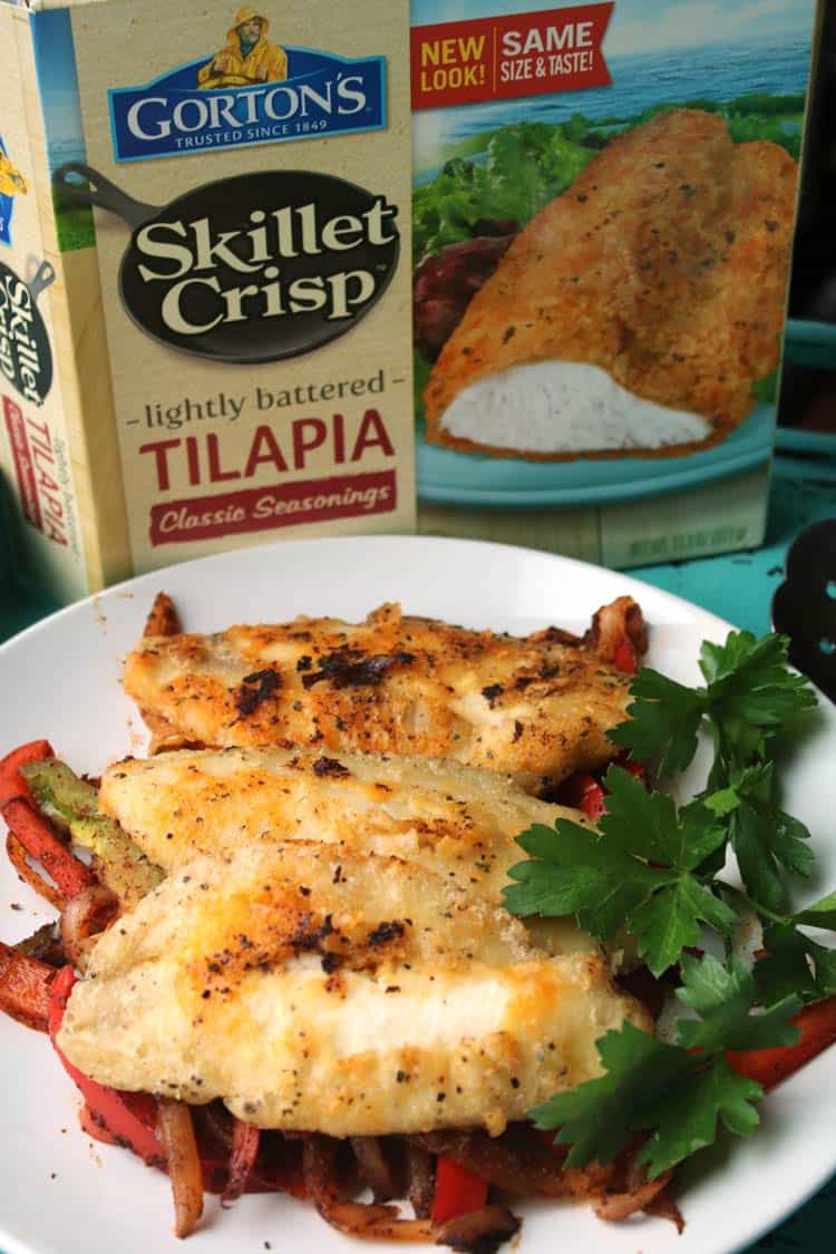 skillet fish fajitas