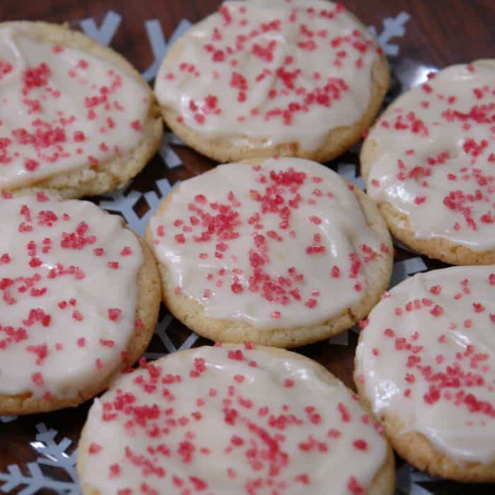 Sugar Cookies with Cream Cheese Frosting Recipe All She Cooks