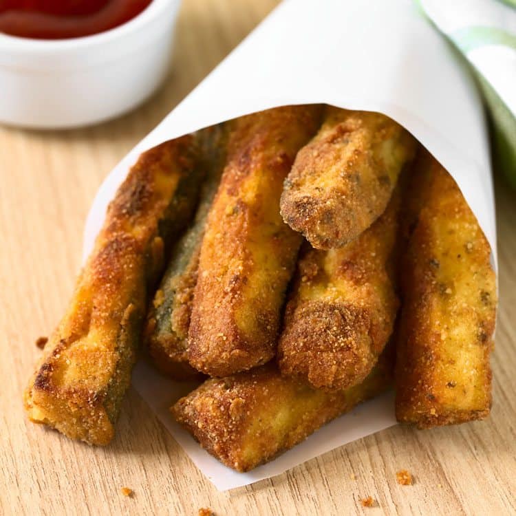 Fried Zucchini Sticks Recipe - Copycat White Spot Zoo Recipe