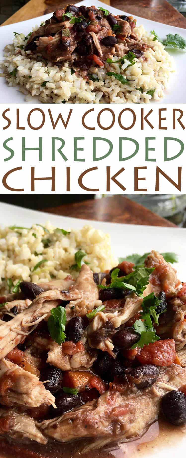 Our Slow Cooker Shredded Chicken dinner makes a delicious and easy weeknight meal. Have dinner on the table in no time with easy slow cooker recipes.