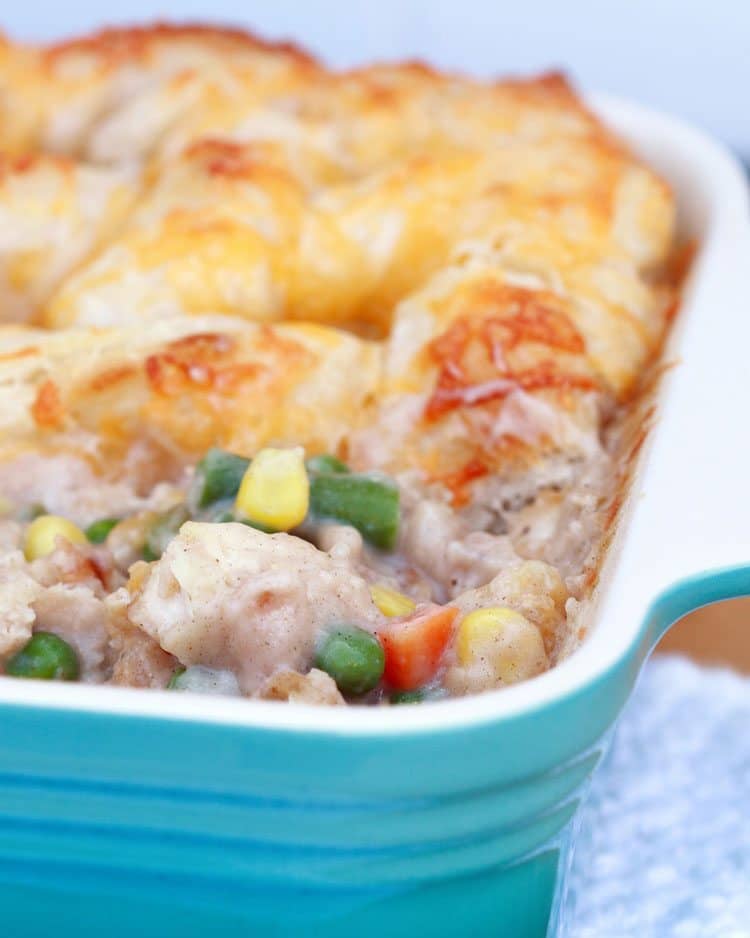 Enjoy Weight Watchers Chicken Pot Pie while watching your weight. Chicken pot pie doesn't have to mean high calories.