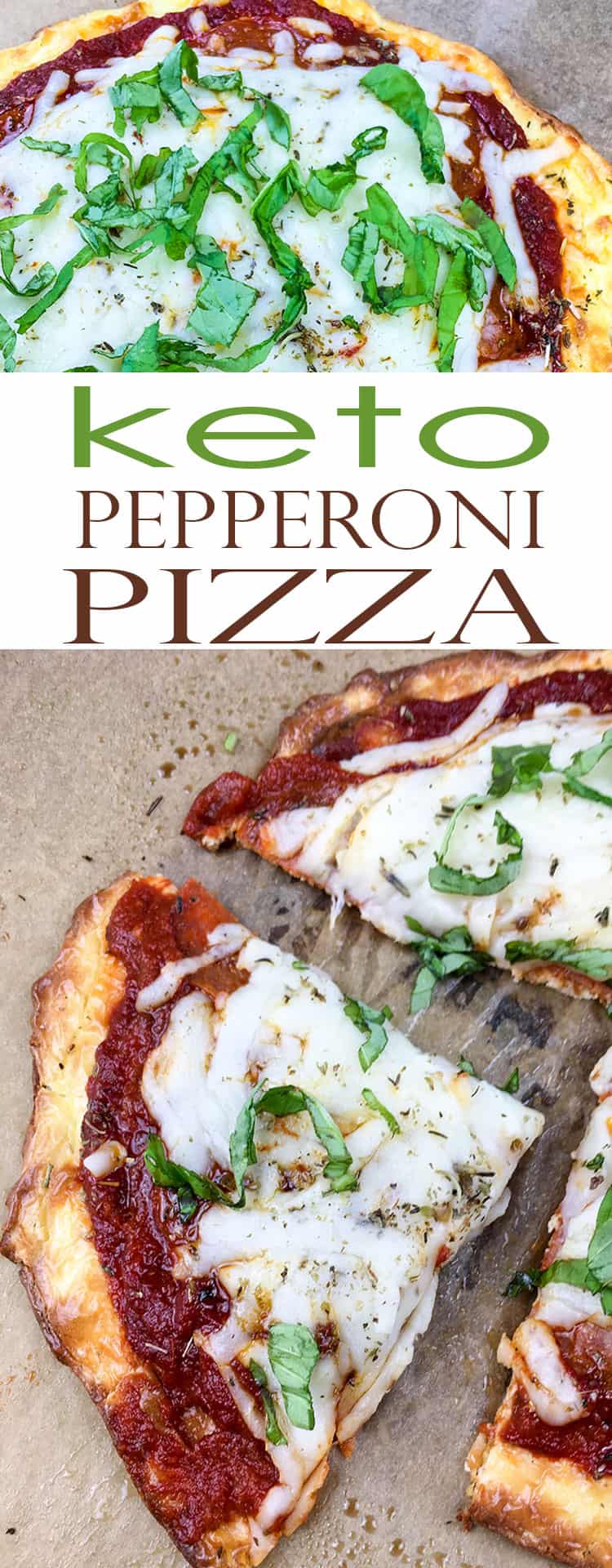 Yes, you can have pizza on the keto diet! This Easy Weeknight Keto Pizza with Pepperoni tastes AMAZING and is ready to eat within 40 minutes. Best of all, each serving only contains 5.5 grams of net carbs!