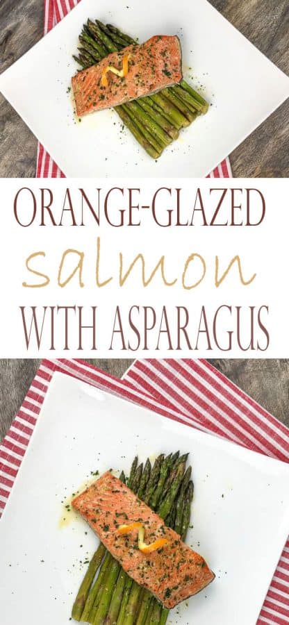 Orange-Glazed Salmon with Asparagus