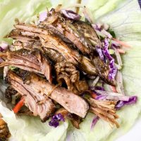Easy Keto Pulled Pork Lettuce Wraps