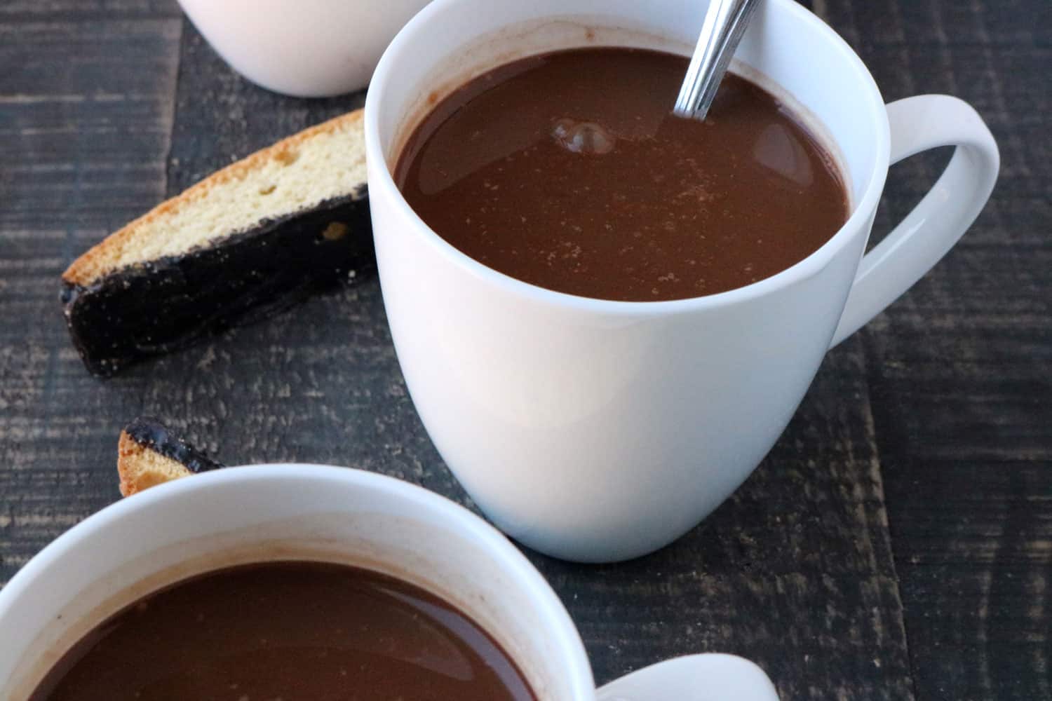 Coconut Milk Hot Chocolate - Hot Coco Joy - All She Cooks