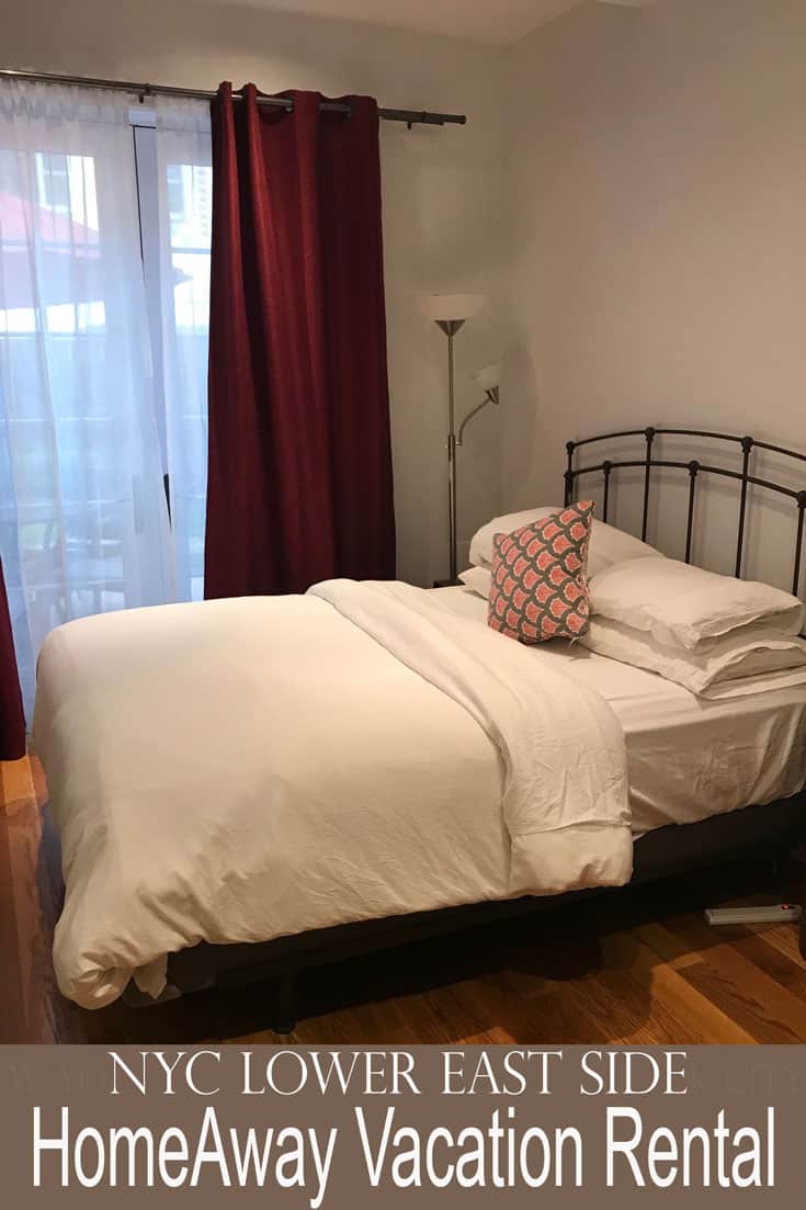 Wondering if HomeAway is the right choice for your next vacation rental? Check out my HomeAway review of a beautiful and bright 2BR/2BA NYC vacation rental to see what I thought! This location on the Lower East Side is the perfect home base for your NYC vacation. #vacationhome #nycvacationrental #wheretostayinnyc