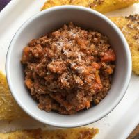 Tuscan Beef and Sausage Ragù