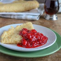 Strawberry Crepes